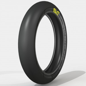 Pneu PMT Slick 115/75R17 Hard - Arri&egrave;re Moto3 Cyclo G2-G3 50cc 80cc 125cc