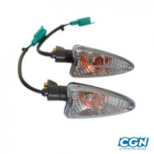 Clignotant Moto / Scooter MBK Nitro Arri&egrave;re 13➔ / Booster 13 Pouces / RS4 / GPR / Typhoon 11➔ (PR