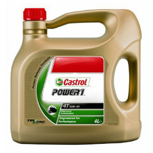 Huile Moto Castrol 10W40 Power 1 GPS Moto Scooter - Bidon 4L (Quad/Scooter)