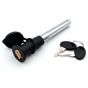 Barre Serrure Antivol Peugeot 103 SP Chrono Vogue &Oslash;15mm Lg. 145mm + 2 Cl&eacute;s+ Bague de Fourche