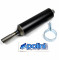 Silencieux pot d'&eacute;chappement Polini Racing Cyclo &Oslash;50mm Lg 200mm Noir Mat - Tube &Oslash;16
