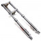 Fourche Cyclo Peugeot 103 RCX SPX (16 Pouces ) EBR Chrome Ø28 (Frein Tambour)