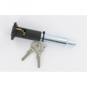 Barre Serrure Antivol MBK 51 Super Magnum Rock Motob&eacute;cane 88 Bras Rond Lg 127mm + Bague Plastique