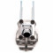 Carter Moteur Polini Peugeot 103 pour Support Origine Kit Complet + Clapet + Pipe 15/19 + Roulements
