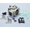 Carter Moteur Cyclo Polini MBK 51 Nu + Boite a Clapet 15 / 19 (sans Roulement)