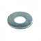 Rondelle Plate 5mm Medium Acier Zingu&eacute; 5.3x12x1 - unit&eacute;