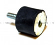 Silentbloc Male Femelle - &Oslash; 25x20 - M6x18 / M6 - DurEt&eacute; 60 Shore (unit&eacute;)