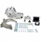 Carter Moteur Malossi Peugeot 103 SP MVL Vogue Complet - Nouvelle version Noire