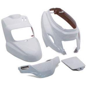Kit Carrosserie MBK Booster / Bw's 2004➔ Blanc (Pack Origine 4 Pi&egrave;ces)
