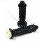 Paire de Poignées Domino MBK 51 Magnum Racing XR / Roadster Noir Origine NOS