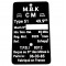 Plaque Constructeur MBK 51 Motobécane CM 37x61 Tous Type Mine 8312 // modèle au choix