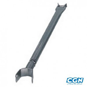 Barre de Renfort Cadre Peugeot 103 SP MVL Vogue - Chrom&eacute; Droite + R&eacute;glable