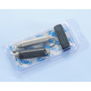 Ressort de Pot 67mm Polini avec Crochet Tournant Inox - Paire
