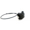 Bouchon Réservoir Essence MBK 51 / 41 - Tricorne - Ø 30mm à Pousser + Jauge Noir