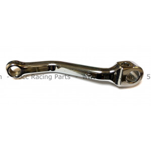 Paire Manivelle P&eacute;dalier Gauche MBK 51 Motob&eacute;cane 88 Chrome entraxe 140mm d&eacute;port 37mm // Remplac&eacute; par 33260+33261 (Paire)