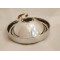 Optique de Phare Cyclo MBK51 Swing Complet Rond 145mm Chrome cristal LUXOR 145