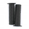 Rev&ecirc;tement de Poign&eacute;e Noir Mobylette MBK 51 Super 51V Motob&eacute;cane 115mm (Paire)