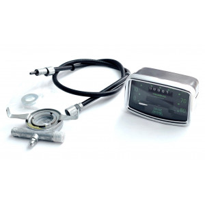 Compteur Mobylette Motobecane AV88 89 MBK 51 881 - 80Kmh Rectangle Complet