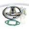 Kit Pipe d'admission &Oslash;15 x 19 Malossi pour Carburateur SHA Mobylette Motob&eacute;cane 88 89 MBK AV7