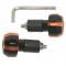 Embout de Guidon Replay Roller Noir-OR - La Paire