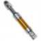 Amortisseur Scooter Replay Oleopneumatique OR-Argent Ø Superieur 10+12mm Ø Inferieur M8 - Entraxe 300mm