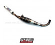 Pot Echappement Cyclo Giannelli Sport Peugeot 103 SP MVL Vogue Alu - Complet + Rotule
