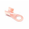 Cosse de Masse Cuivre Ronde &Oslash; 6mm 20A pour tresse / C&acirc;ble section 1.5 &agrave; 6mm