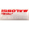 Autocollant Malossi G&eacute;ant x2 Rouge et Blanc Lion pour Vitrine / Servante / Camion (Planche 600 x 250)