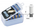 Coffret Gicleur Principal Polini Carburateur Keihin PWK / OKO 180 a 198 (x 10) - 2 en 2