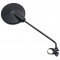 Rétroviseur Universel Mobylette Peugeot / Motobécane / MBK 51 Rond Noir - Vicma Origine Homologué