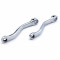 Manivelle Droite + Gauche Chrome Peugeot 103 SP VS VL SL Entraxe 140mm D&eacute;port 37mm