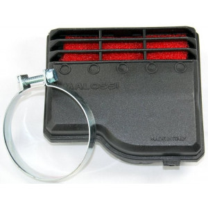 Filtre &agrave; Air Malossi E9 Extra Plat Mobylette MBK 51 / Peugot 103 / Ciao Pour Carburateur SHA (&Oslash; 51)