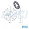 Disque Frein Arri&egrave;re NG GSM50 (d.184)