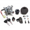Contacteur a Cl&eacute; Neiman Scooter MBK Nitro Aerox 2003-> + Serrure de Selle + Bouchon R&eacute;servoir (3 fils) -Qualit&eacute; Eco-