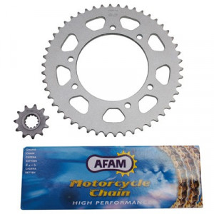 Kit Chaine Afam MBK XLimit / DT50 2003➔ 420 11x50 D105 / Fix3x2