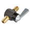 Robinet Universel Durite 7mm M&eacute;tal Essence eau Carburant