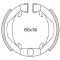 Machoire Frein Cyclo 80x18 newfren Avant / Arri&egrave;re Peugeot 103 SP 104 MBK 51 41 type Leleu - Paire