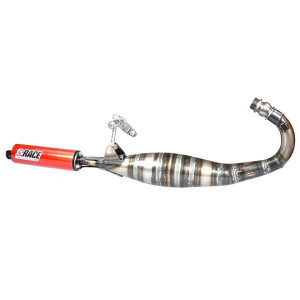 Pot d'&eacute;chappement MVT SP2 Cyclo MBK 51 AV10 Mobylette Motob&eacute;cane AV7 (Bras Carr&eacute;)