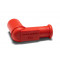 Capuchon Antiparasite Bougie Compétition Malossi Coudé Complet Rouge Silcone