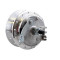 Moyeu de Roue Avant Peugeot 103 SP MVL Vogue 104 Leleu Complet - 28 Trous &Oslash; 80mm Axe de 12mm (Avec frein et Axe)