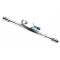 Barre de Renfort Cadre MBK 51 Motob&eacute;cane 41 - Chrom&eacute; Droite + R&eacute;glable