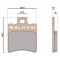 Plaquette de Frein Malossi MHR Synt Booster / Nitro / MBK Magnum XR Brembo / Grimeca Homologu&eacute;s - Paire