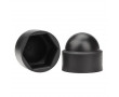 Capuchon de Protection Ecrou 19mm Noir  Plastique / Axe de Roue