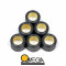 Jeu de 6 Galets Renforcé Omega Ø 16x13 - 18 Grammes (Peugeot / Piaggio / Malossi)