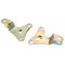 Support Latérale Triangle Capotage Boite à outils Peugeot 103 Chrono CRX Racing (paire)