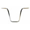 Guidon chromé Type Chopper 330mm MBK 51 West White Horse Peugeot 103 Gazelle