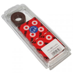 Kit Roulement Vilebrequin + Joint Spi Derbi Senda GPR Gilera SMT RCR Euro 2 + Euro 3 (6204 Polyamide C4)