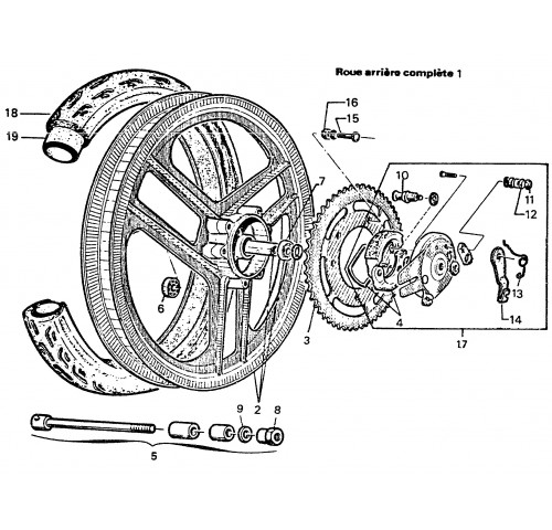ROUE ARRIERE