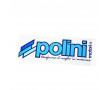 Autocollant Marque Polini 12cm x 4cm - Blue Line