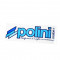 Autocollant Marque Polini 12cm x 4cm - Blue Line